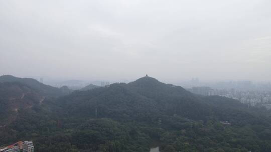 东莞黄旗山航拍