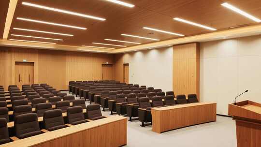 现代化大型会议室商务会议