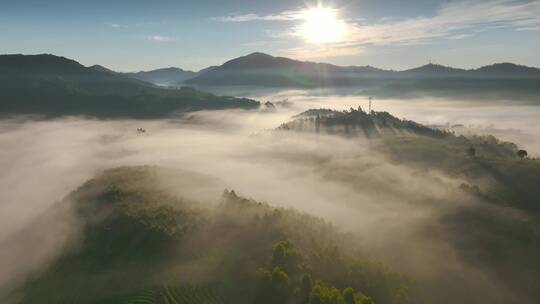 茶山日出云海