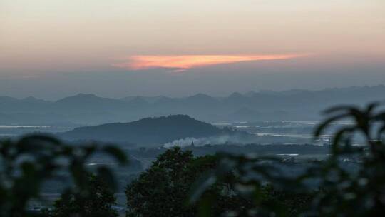 唯美日落 夕阳西下