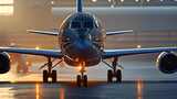 全新大飞机发布会现场 航空事业的飞速发展高清在线视频素材下载