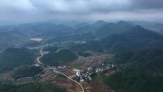 贵州 大山 山区村落