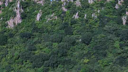 大山发现城市航拍自然风景河南宜阳