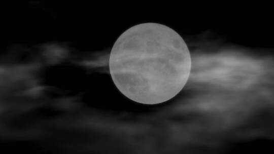 夜晚月亮-中秋节月亮