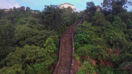 深圳龙岗区城市风光航拍