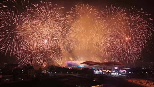 浏阳天空剧院烟花盛宴