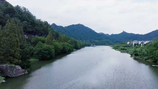 山水江南丽水仙都