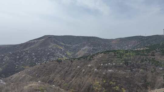 山西运城中条山景色（春季、夏季)