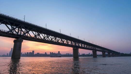 【延时】武汉长江大桥07（2024.05.16）