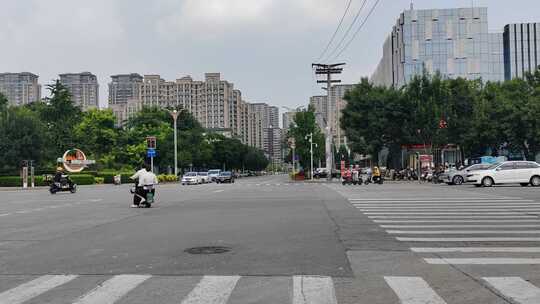 沿途街景主观视角视野