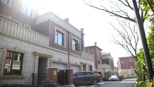 别墅建筑 别墅小区 花园小区