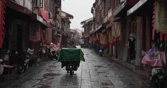 漳州古城街景风光