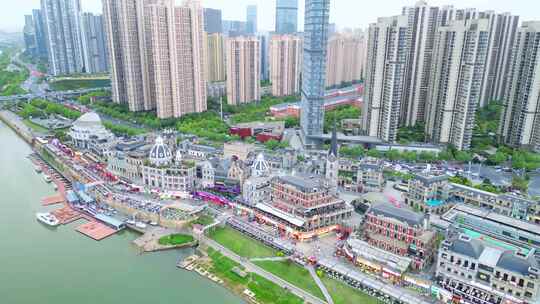 长沙渔人码头航拍 11