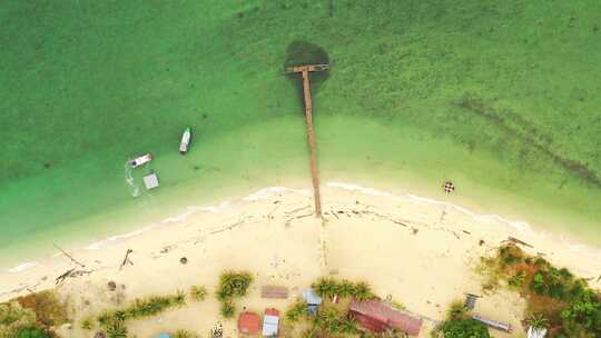 国外海滩度假马来西亚海边海岛蓝色大海