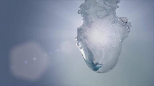 雪山融化全球变暖视频素材模板下载