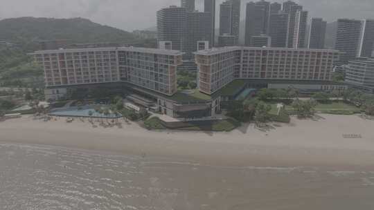 惠州小径湾艾美酒店海滨度假区建筑群俯瞰