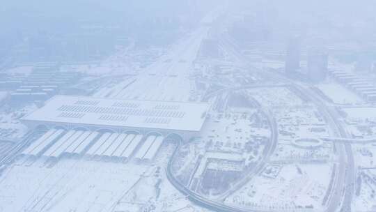 风景 冬季 冬天 雪景 下雪