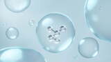 水分子细胞素材高清在线视频素材下载