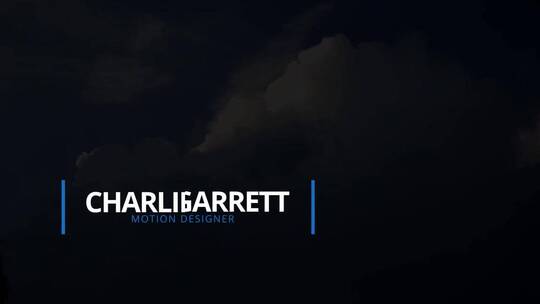 简约字幕条栏目包装反访谈节目AE模板