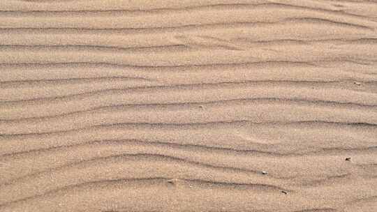 沙漠表面平行沙纹线视频素材模板下载