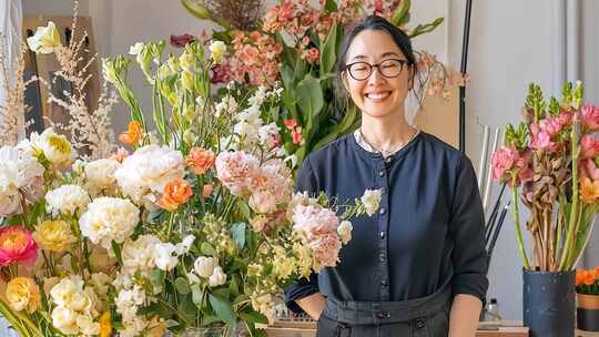 花艺世界花店经营 花艺师创意空间花卉装饰