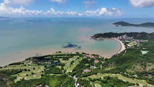 澳门九澳黑沙湾沙滩