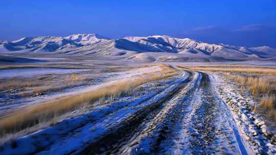 冬季唯美雪景