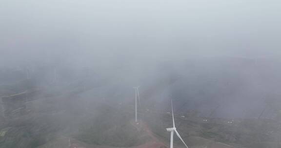 电网电力发电太阳能发电站能源风车风力