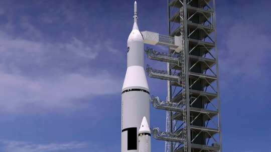 火箭 发射 太空 航天视频素材模板下载