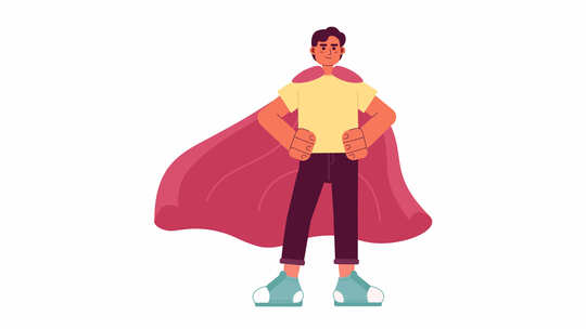 相信自己卡通动画