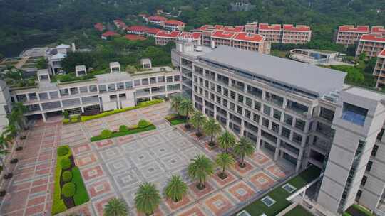 航拍厦门国家会计学院