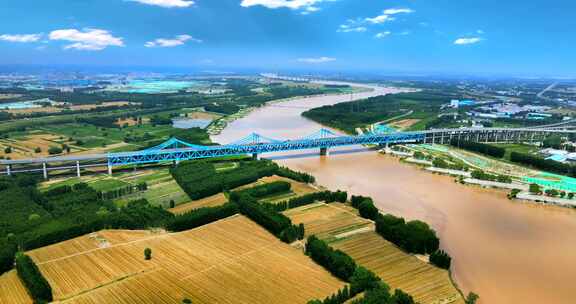 济南黄河 黄河战略生态保护治理