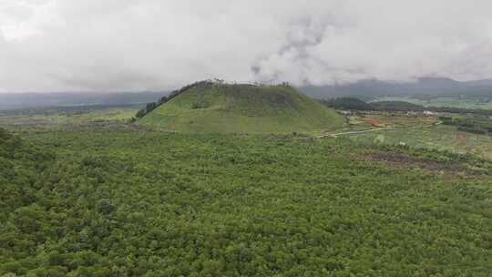 腾冲火山地热国家地质公园航拍