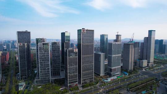 南京河西金融中心合集视频素材模板下载