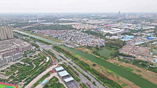 【合集】阜阳市颍州区经济开发区航拍