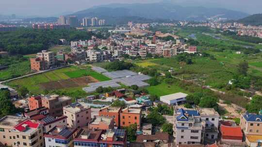 无人机航拍福建新农村