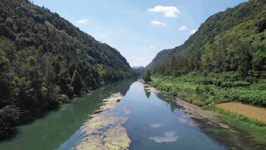 祖国大好河山青山绿水凤凰长潭岗风景区