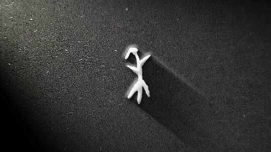 文字变形动画，象形文字中国传统文化