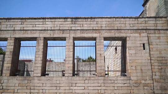 泉州清净寺建筑内部细节特写实拍伊斯兰教