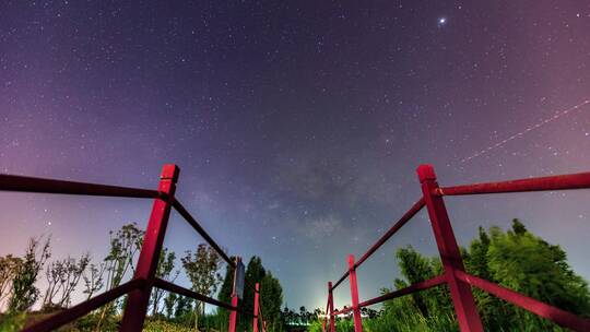 滇池星空银河延时