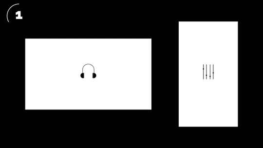 极简主义风格的自媒体播客标志