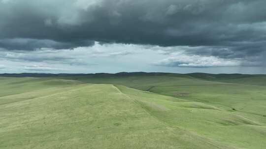 内蒙古自然风光草原天空云彩