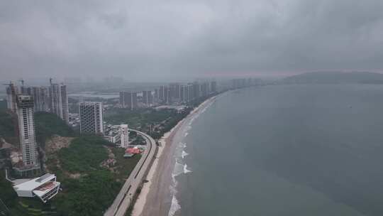 惠东县海岸线航拍