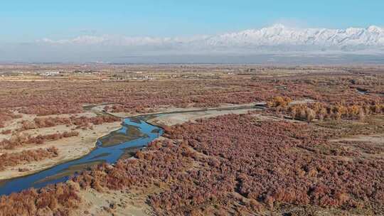 新疆天山山脉航拍