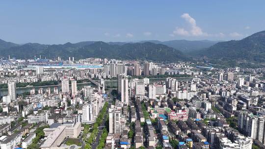 福建福州三元区城市建设航拍