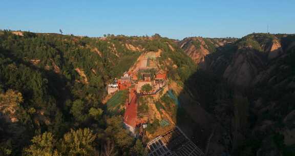 山西临汾小西天千佛寺黑神话悟空取景地航拍