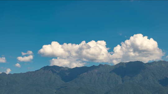 【6K】蓝天白云山川大地