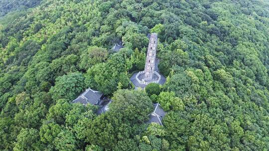 俯视天马山旅游风景区