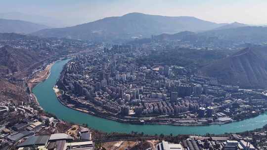 攀枝花城市航拍4K