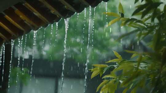 谷雨 雨水 春分视频素材 万物生长